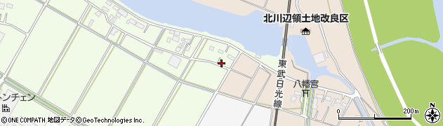 埼玉県加須市栄4周辺の地図