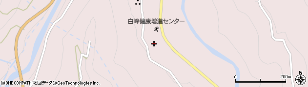 石川県白山市白峰（イ）周辺の地図