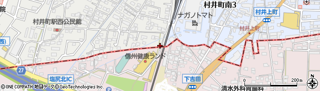 長野県松本市村井町西1丁目28周辺の地図