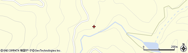 セバ谷周辺の地図