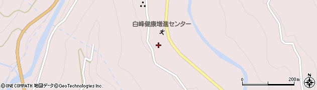 石川県白山市白峰イ52周辺の地図
