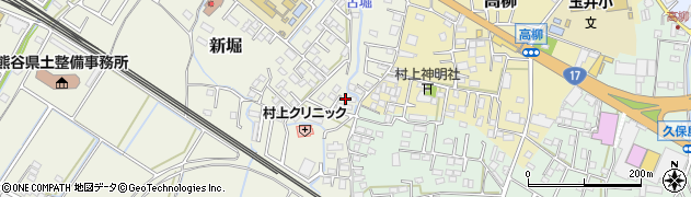 埼玉県熊谷市新堀142周辺の地図