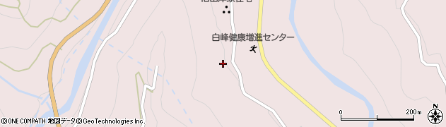 石川県白山市白峰イ88周辺の地図