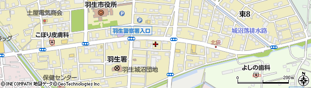 王子運送羽生営業所周辺の地図