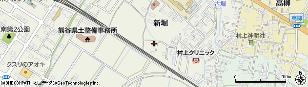 埼玉県熊谷市新堀400周辺の地図
