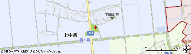 中島農村広場周辺の地図