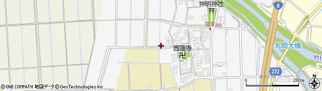福井県坂井市丸岡町玄女周辺の地図