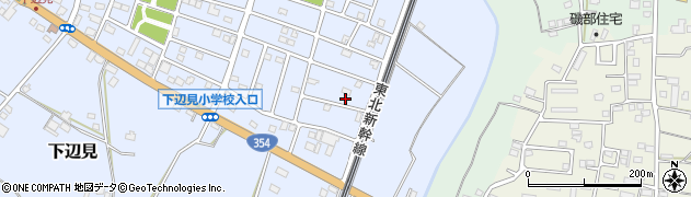 茨城県古河市下辺見2579周辺の地図