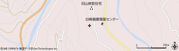 石川県白山市白峰イ83周辺の地図