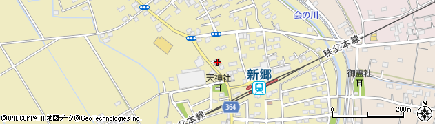 羽生新郷郵便局 ＡＴＭ周辺の地図