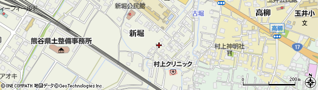 埼玉県熊谷市新堀153周辺の地図