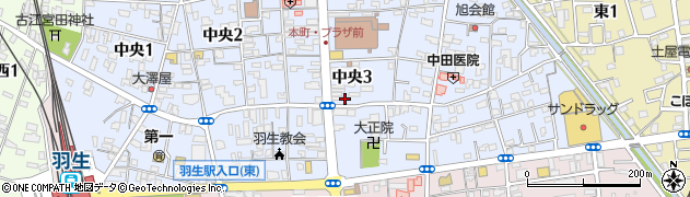 藤タカシ美容室周辺の地図
