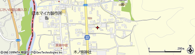 埼玉県児玉郡神川町渡瀬641周辺の地図