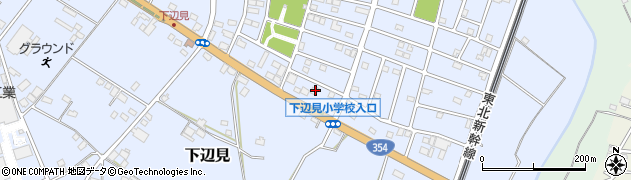茨城県古河市下辺見2781周辺の地図