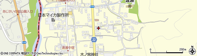 埼玉県児玉郡神川町渡瀬637周辺の地図