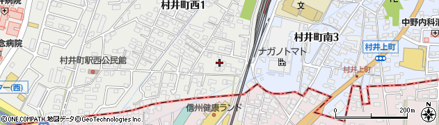 長野県松本市村井町西1丁目26周辺の地図