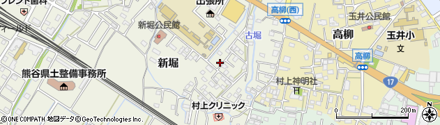 埼玉県熊谷市新堀157周辺の地図