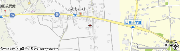 茨城県古河市山田731周辺の地図