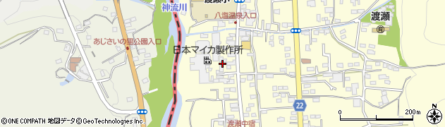 埼玉県児玉郡神川町渡瀬611周辺の地図