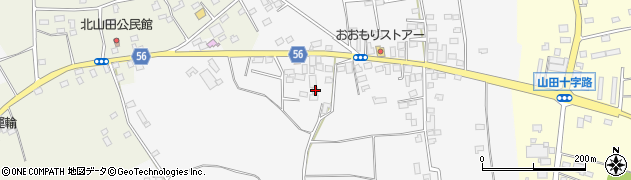 茨城県古河市山田768周辺の地図