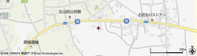 茨城県古河市山田832周辺の地図