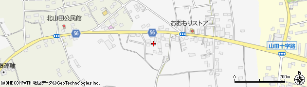 茨城県古河市山田769周辺の地図