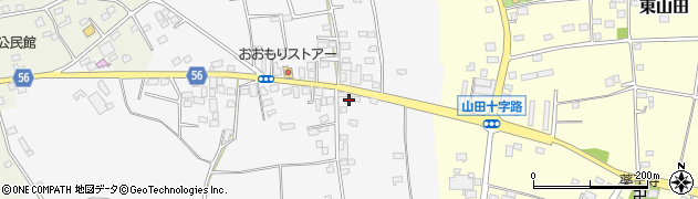 茨城県古河市山田732-19周辺の地図