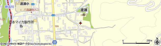 埼玉県児玉郡神川町渡瀬664周辺の地図
