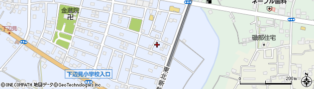 茨城県古河市下辺見2558周辺の地図
