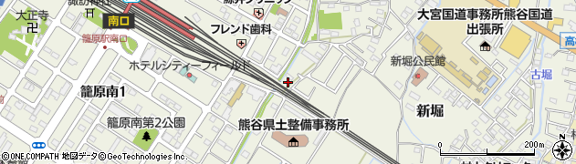 埼玉県熊谷市新堀548周辺の地図