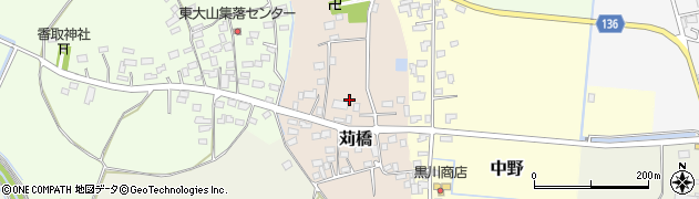 茨城県結城郡八千代町苅橋周辺の地図