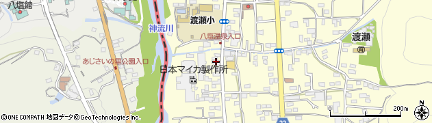 埼玉県児玉郡神川町渡瀬581周辺の地図