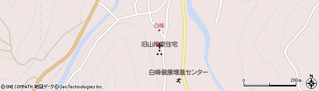 石川県白山市白峰イ70周辺の地図