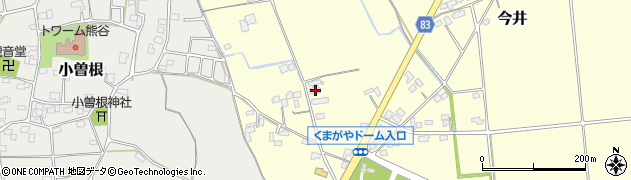 埼玉県熊谷市今井255周辺の地図