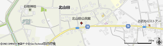 茨城県古河市北山田234周辺の地図