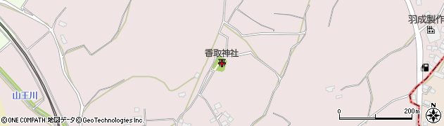茨城県石岡市東田中858周辺の地図
