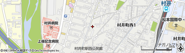 長野県松本市村井町西周辺の地図