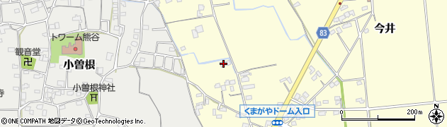 埼玉県熊谷市今井167周辺の地図