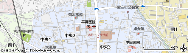 足利銀行羽生支店周辺の地図