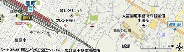 埼玉県熊谷市新堀383周辺の地図