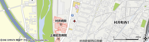 長野県松本市村井町西2丁目周辺の地図