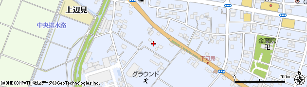 茨城県古河市下辺見1057周辺の地図