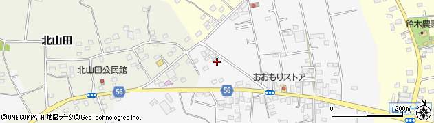 茨城県古河市山田775周辺の地図