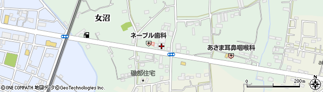 茨城県古河市女沼710周辺の地図