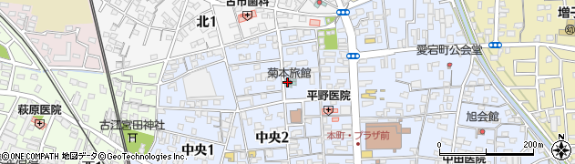 菊本旅館周辺の地図