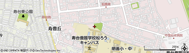 長野県松本市松原93周辺の地図