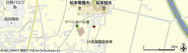 長野県松本市笹賀神戸2908周辺の地図