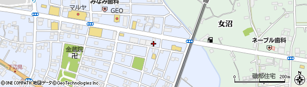 茨城県古河市下辺見2709周辺の地図