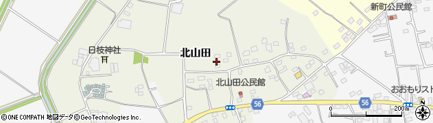 茨城県古河市北山田175-1周辺の地図