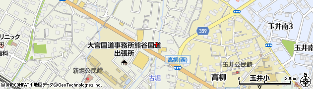 埼玉県熊谷市新堀169周辺の地図